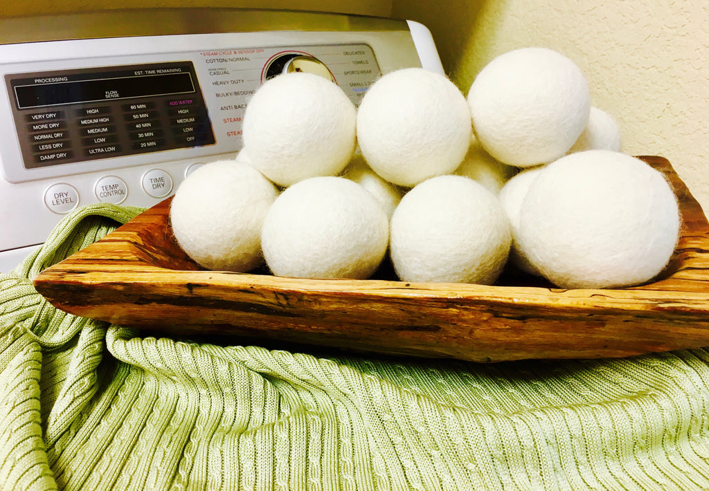 Organic 100% New Zealand Wool Dryer Balls - Latest in Eco-Friendly Laundry Care